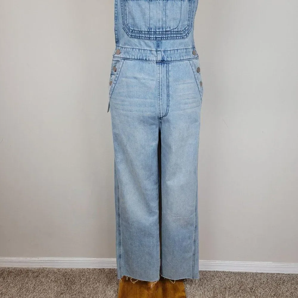 Joe's Captivate The Wide Leg High Rise Overall Jea - Picture 14 of 16